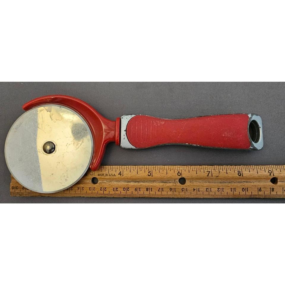 3 Pizza Cutterwheel Slicer Wred 7
