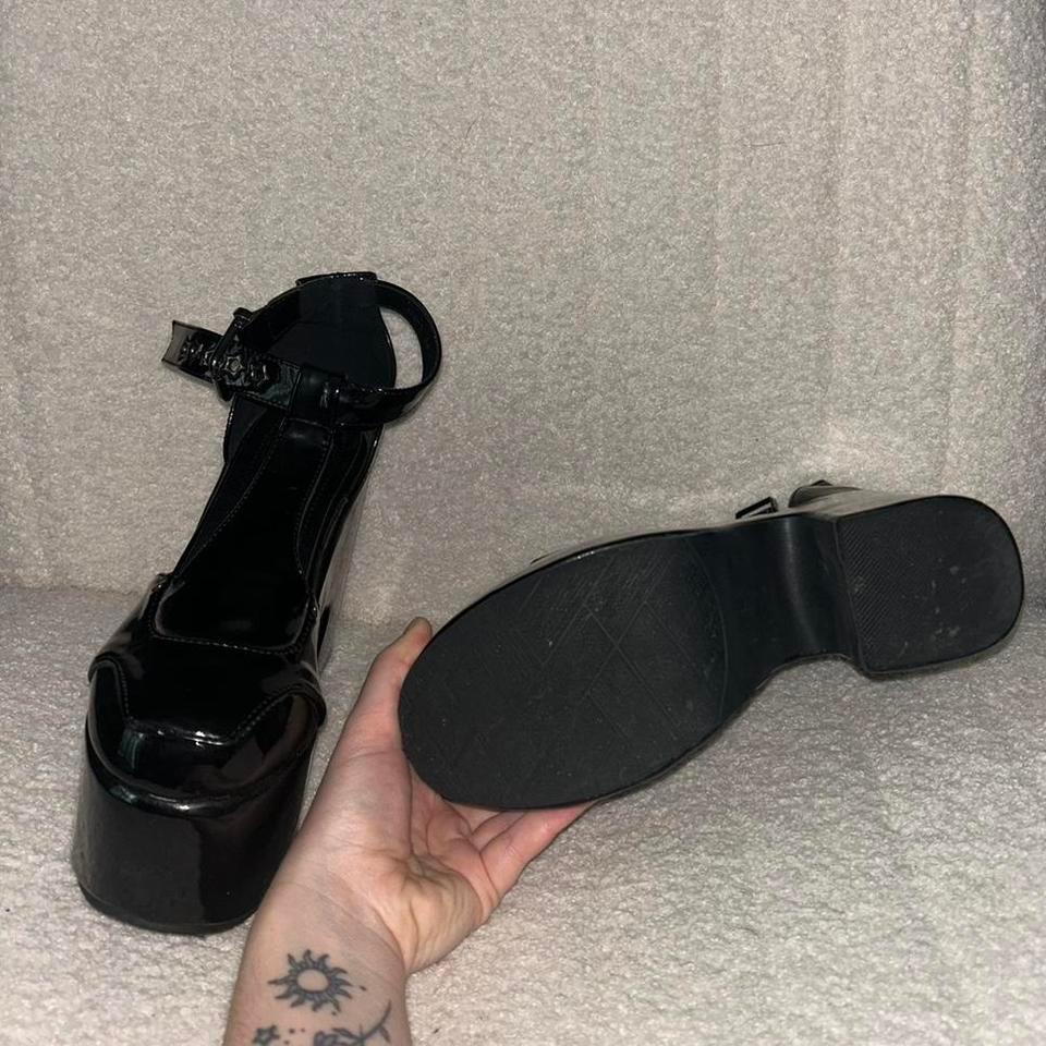 Black Platform Heels Size 7 Df1e 3