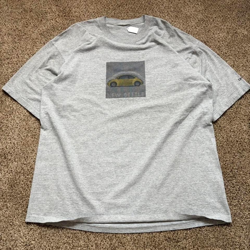 Vintage Grey Volkswagon Beetle Graphic Fb27 2