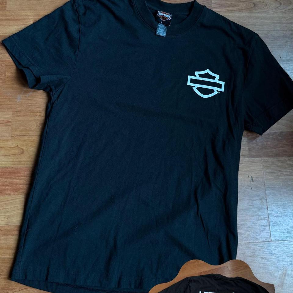 Harley Davidson Black T Shirt With B5c2