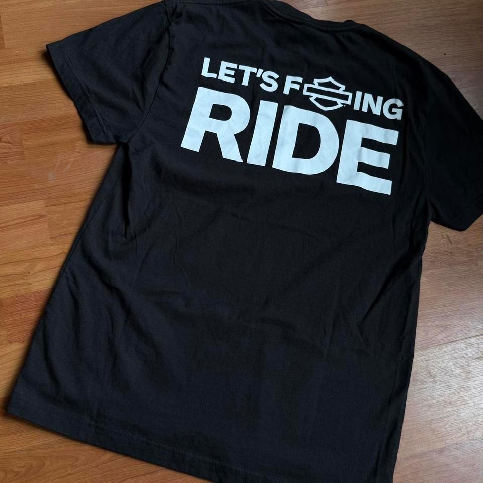 Harley Davidson Black T Shirt With B5c2 2