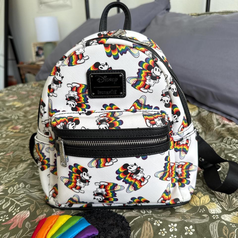 Disney Loungefly Rainbow Mickey Mouse 96a4 2