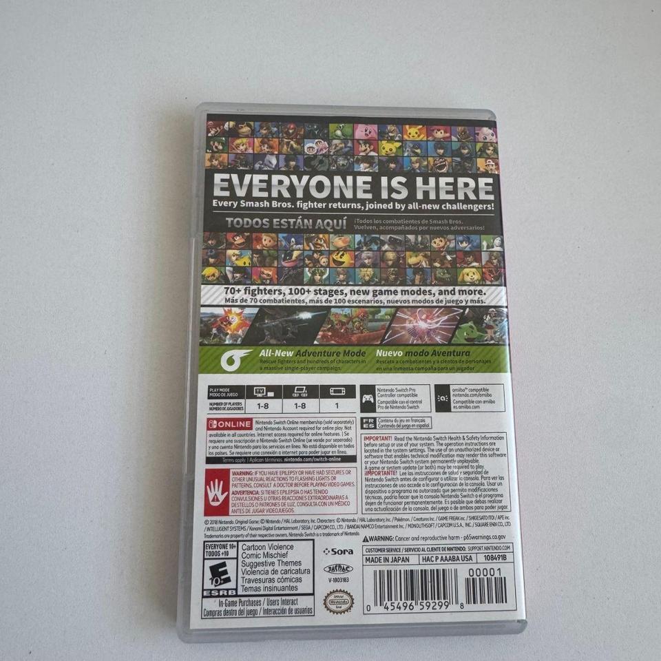 Super Smash Bros Ultimate Nintendo 0055 5