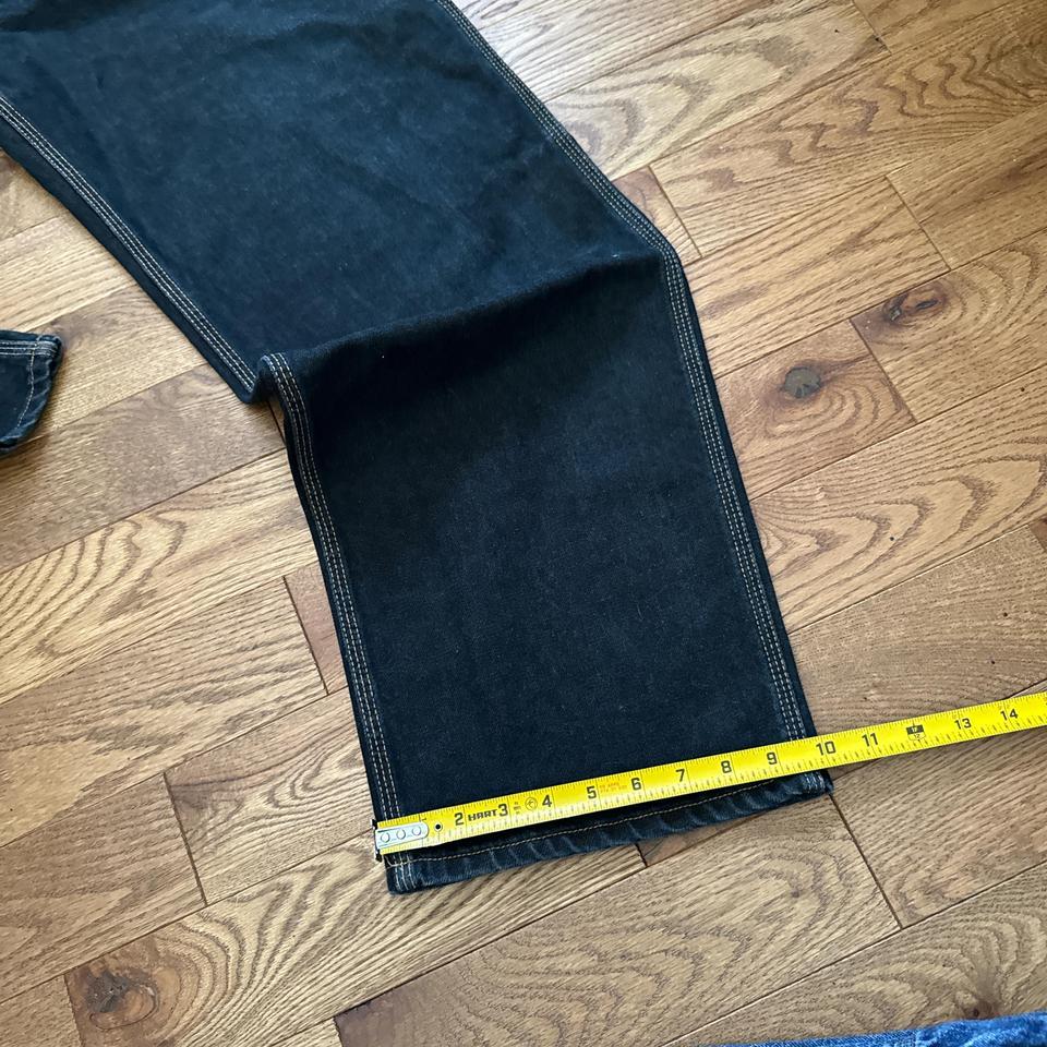 Vintage 2000s Baggy Black Gap D7da 7