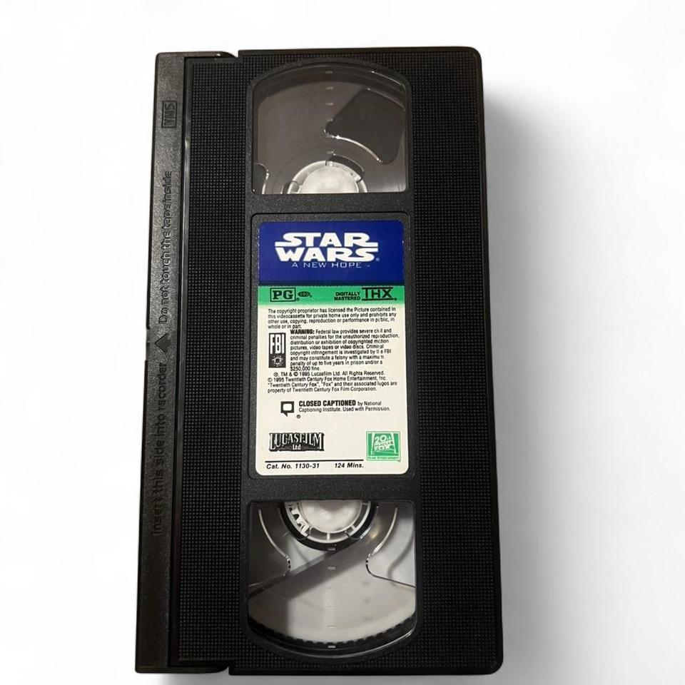 Star Wars Trilogy Vhs Box 4c24 4