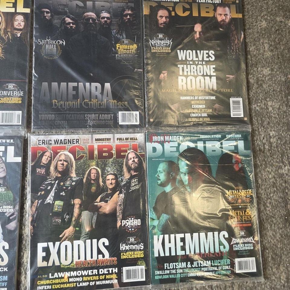 Huge Decibel Magazine Lot 926f 5