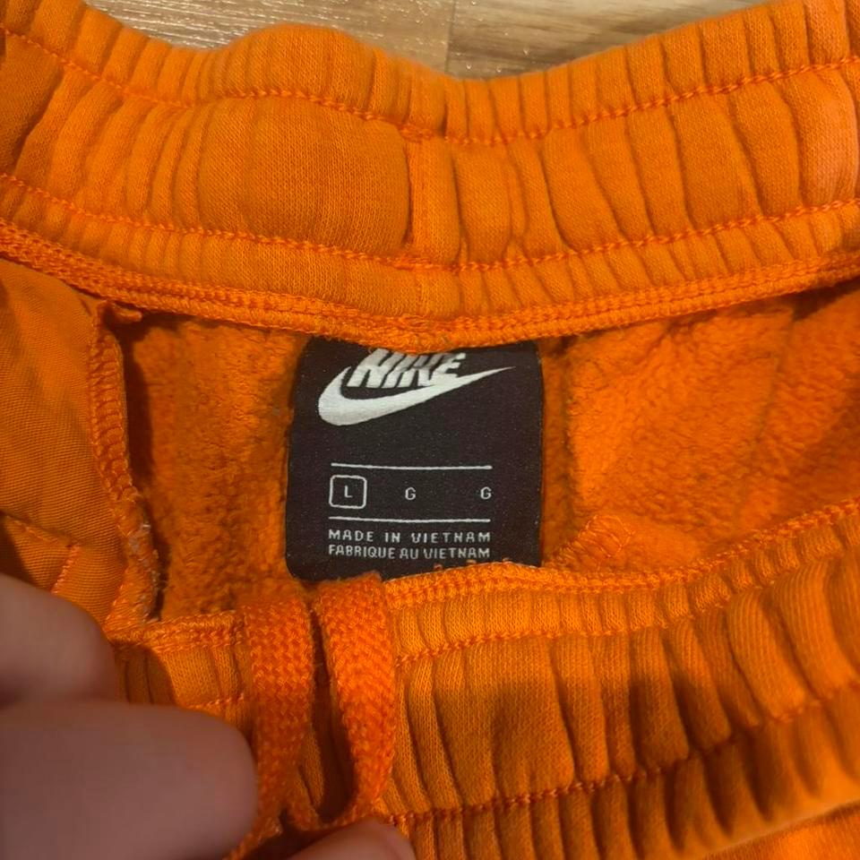 Orange Nike Sweatpants Adult Large 623f 3