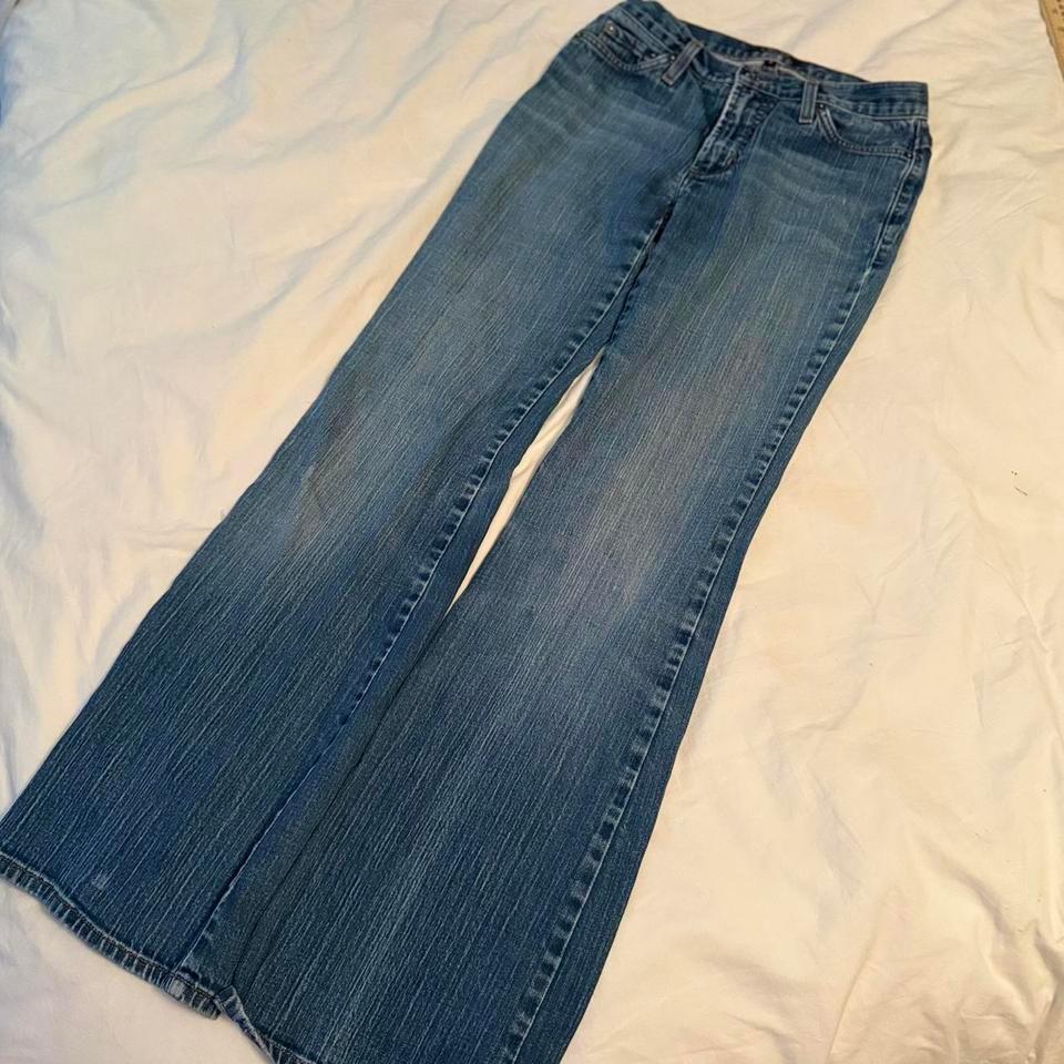 Karen Kane Bootcut Bedazzled Jeans F845 2