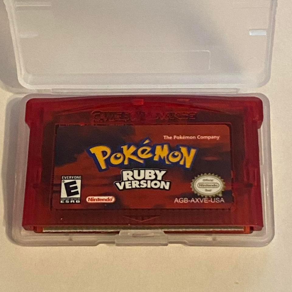 Pokemon Ruby Gameboy Advance Re 3044