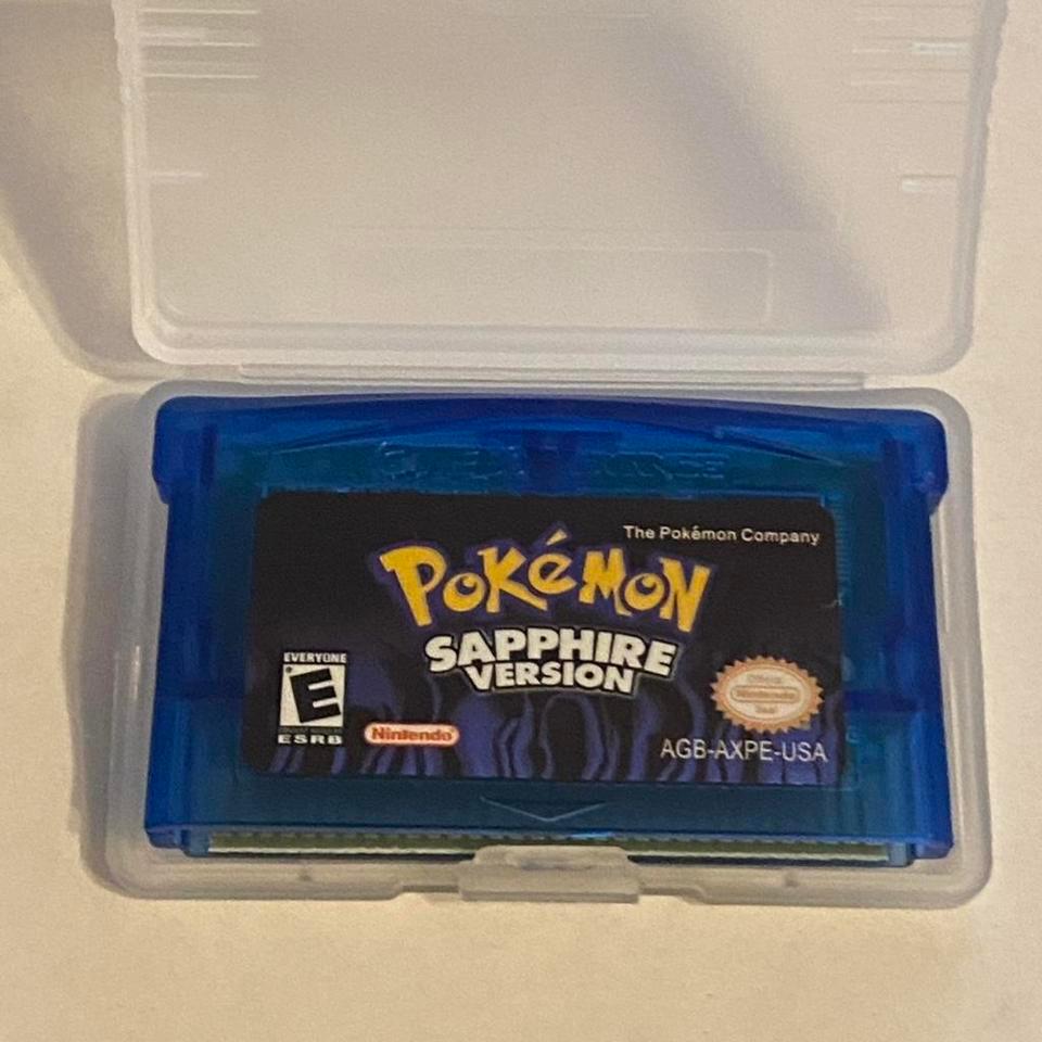 Pokemon Sapphire Gameboy Advance Re 018e