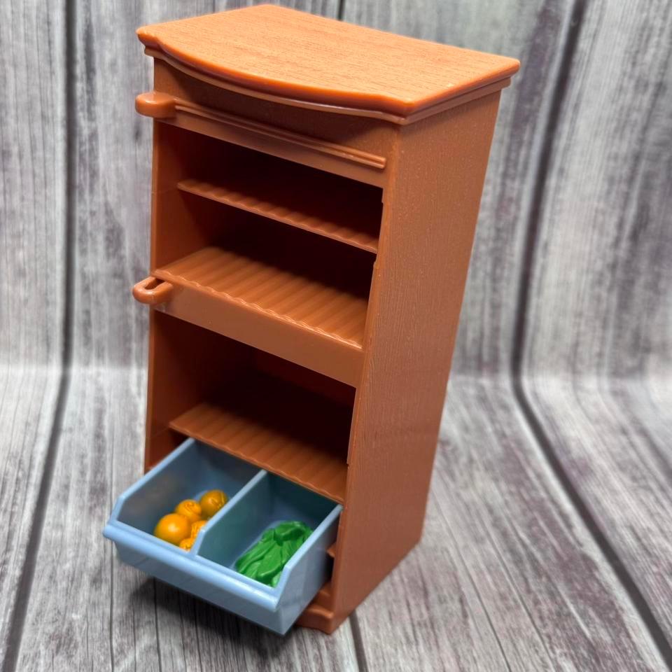Mattel Brown Storage Unit With 9325 7