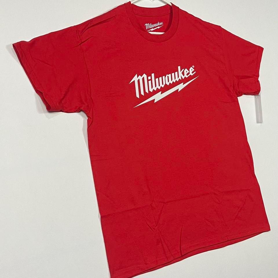 Milwaukee Red T Shirt Mens Size