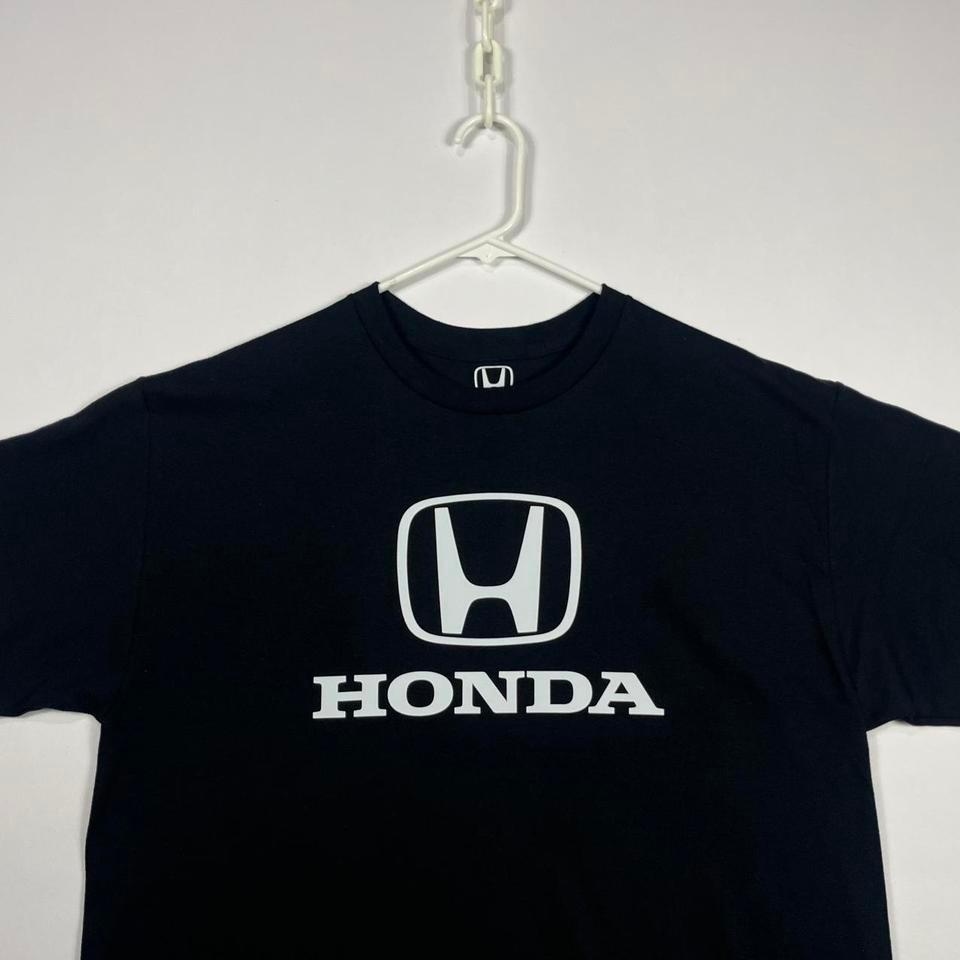 Black Honda T Shirt With White A0ad