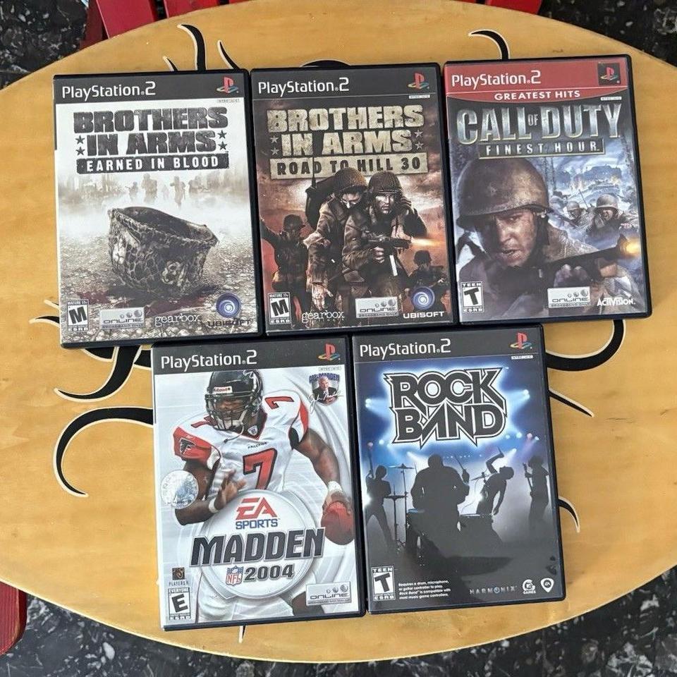 Lot Of Five 5 Playstation 4799