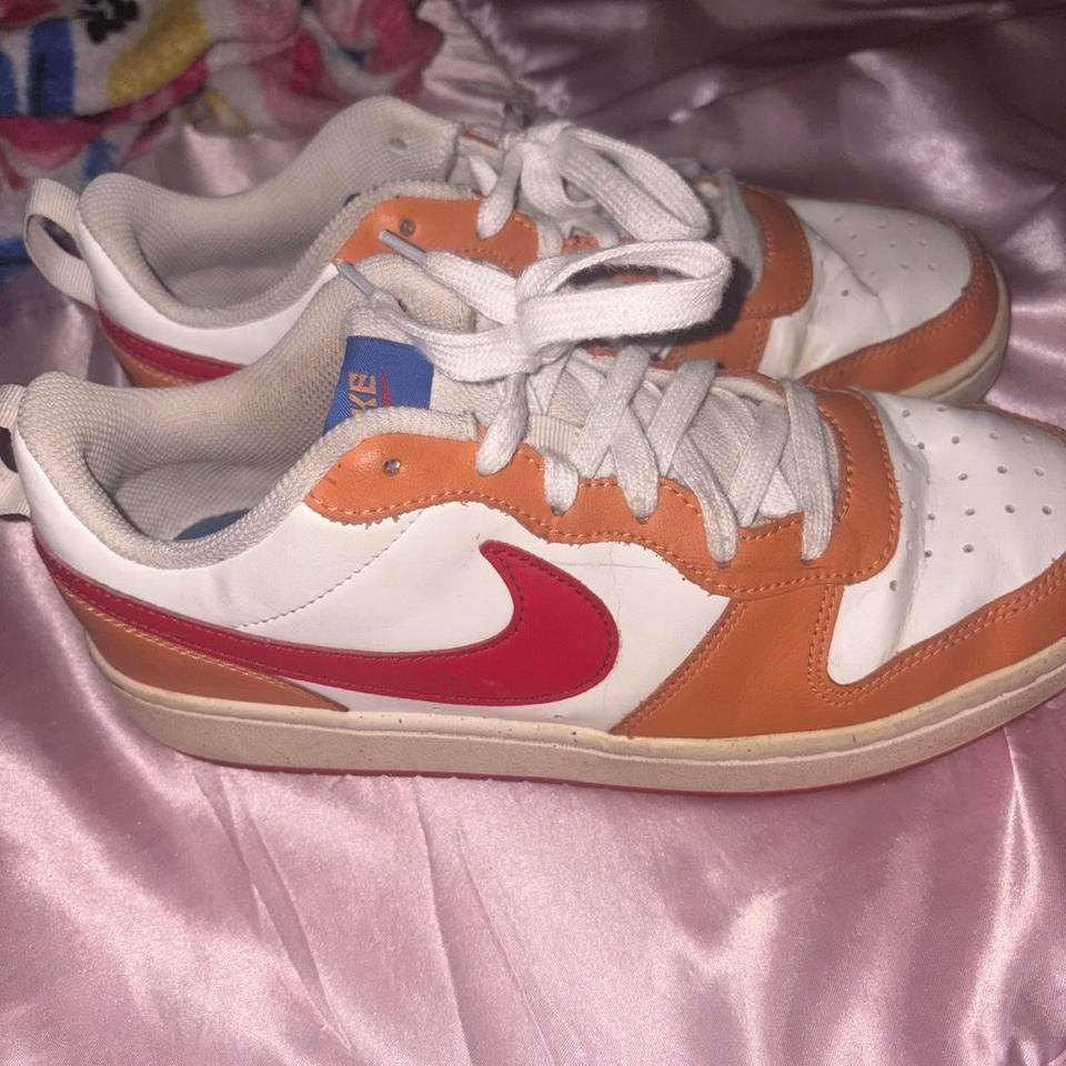 Nike Dunk White And Orange 7034 2