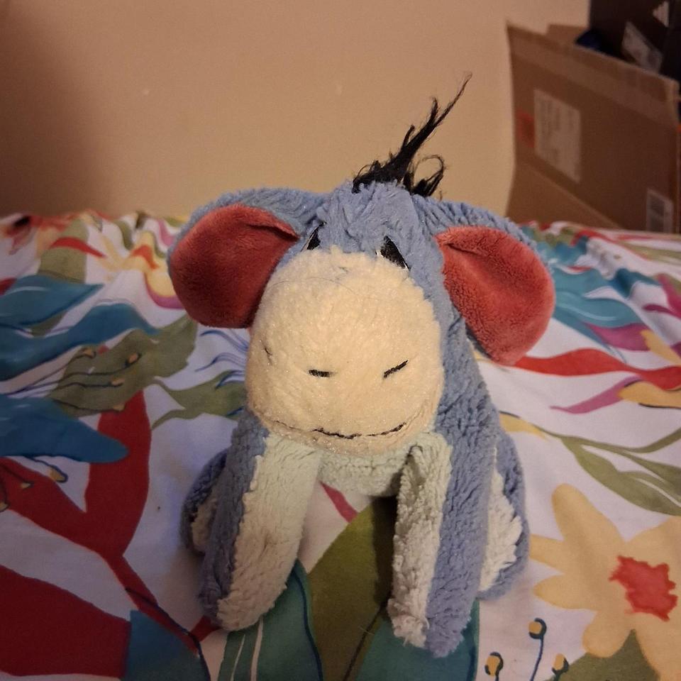 Mini Blue Eeyore Plush Toy