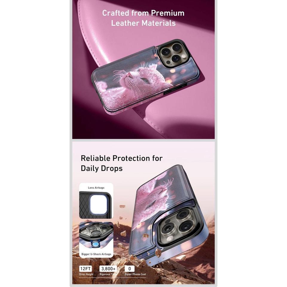 Premium Leather Iphone 15 Pro 3