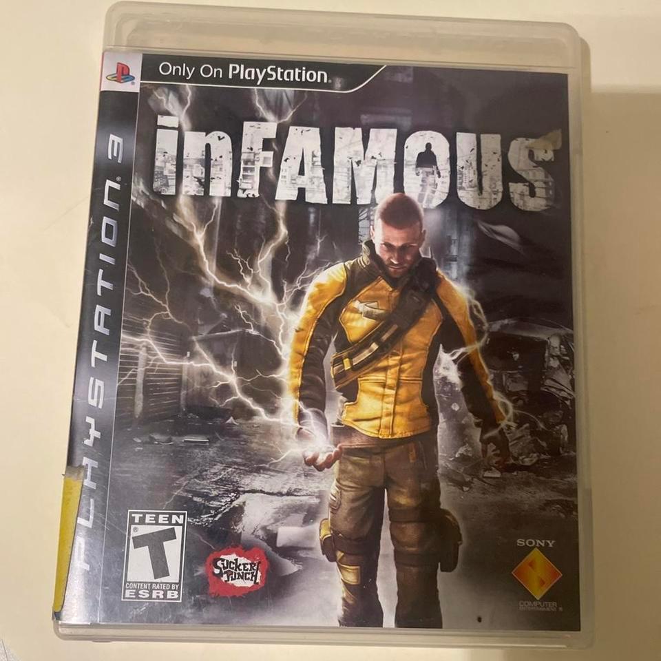 Infamous Ps3 Game In Case A7ea