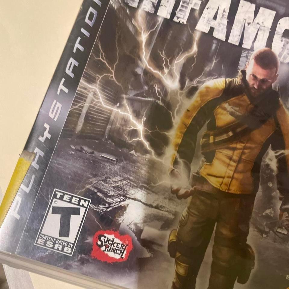Infamous Ps3 Game In Case A7ea 5