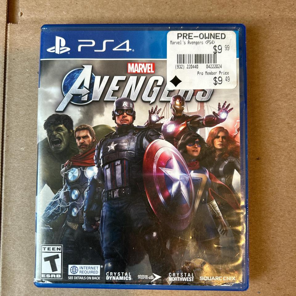 Marvels Avengers Ps4 Game Avengers D485