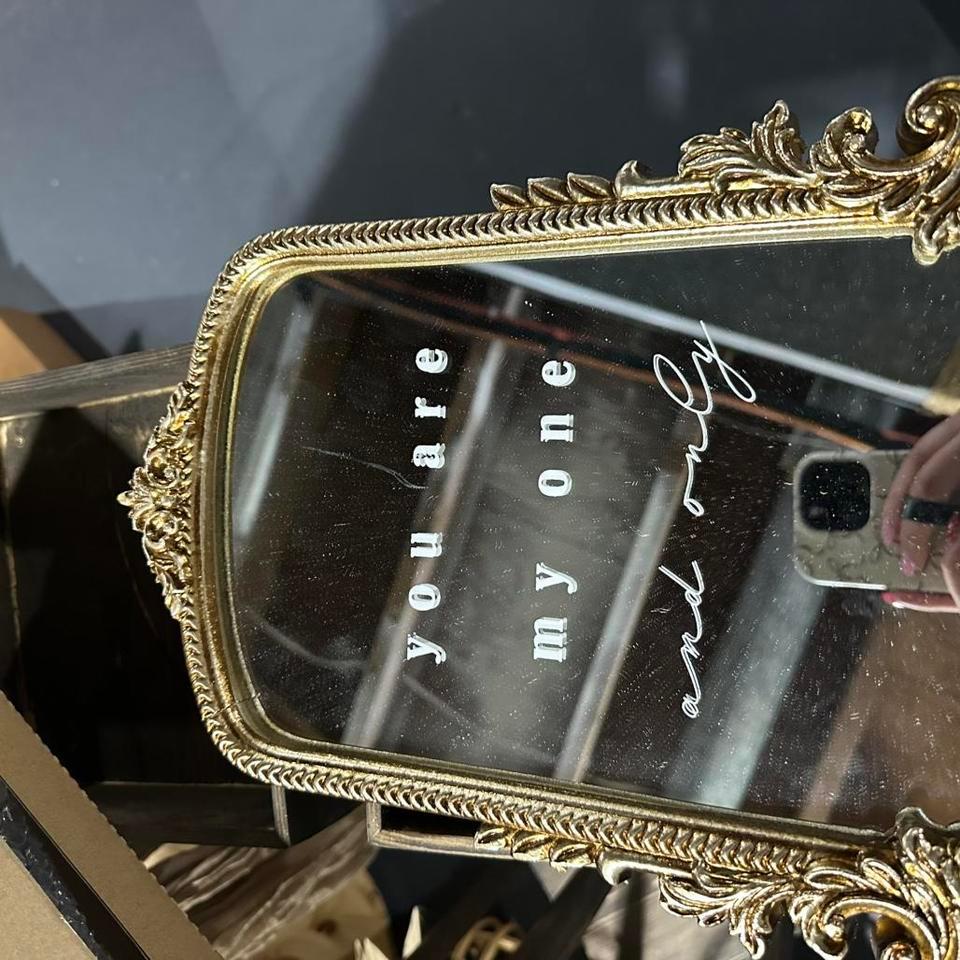 Gold Mirror With You Are 1d68 2
