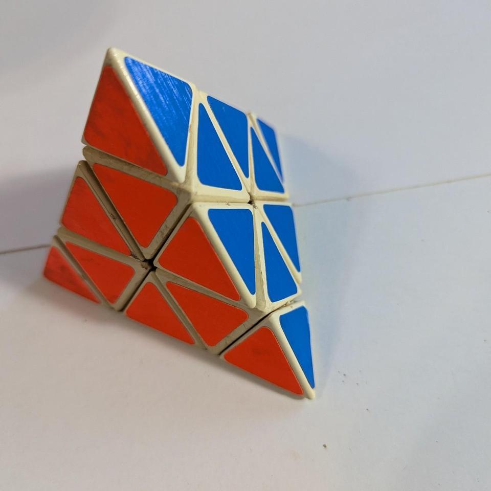 80s Vintage Tomy Toys Pyraminx 7