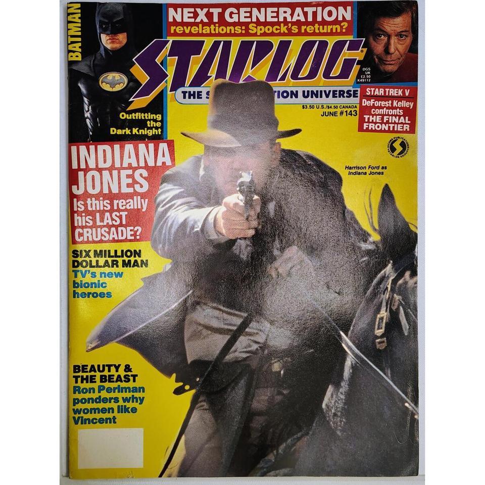 Starlog Magazine June 1989 Issue F2c0