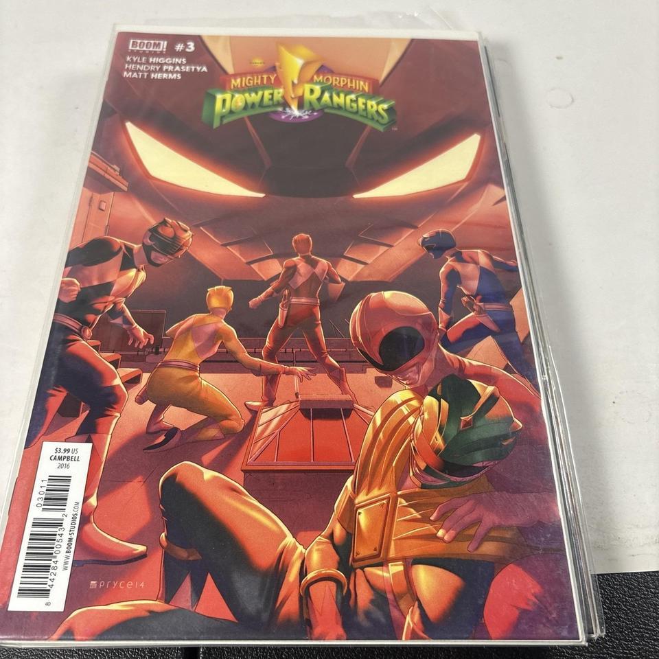 Power Rangers Boom Comics Lot 4