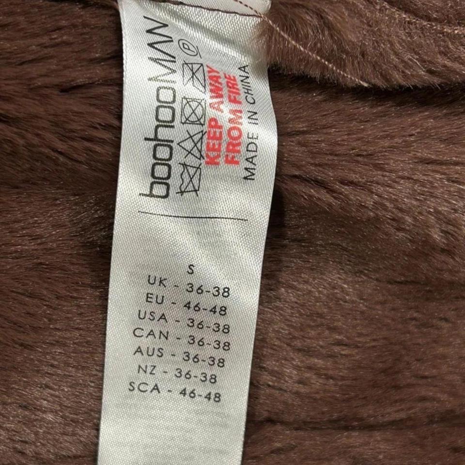 Boohoo Man Brushed Wool Womens 8