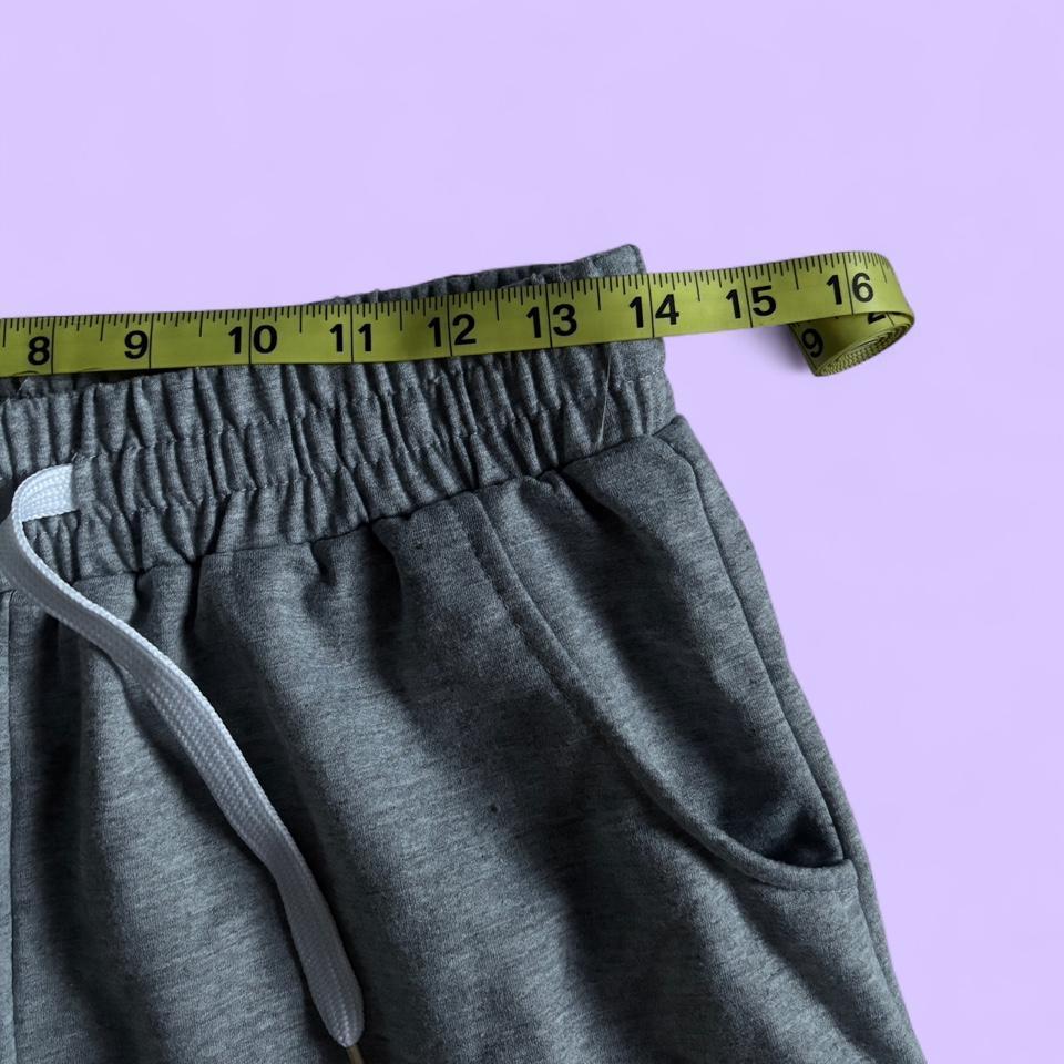 Grey Lounge Shorts With Pockets Aad3 3