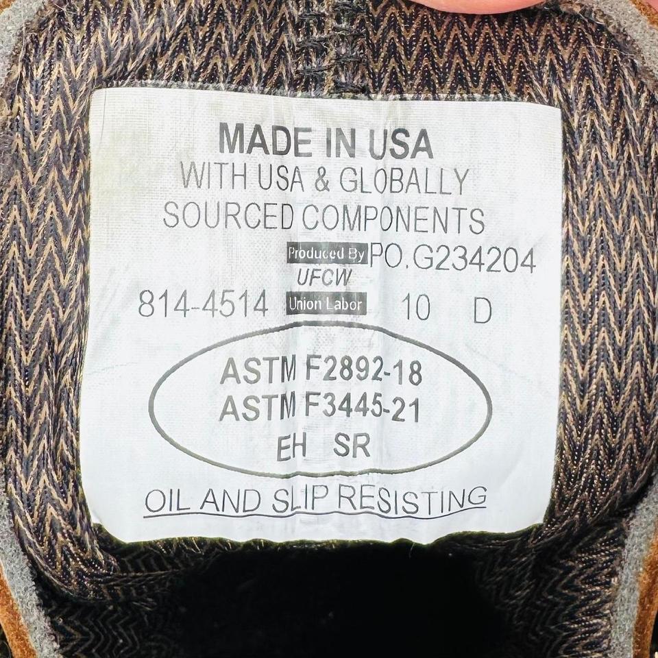Thorogood Mens 10 D Insulated F6ca 8