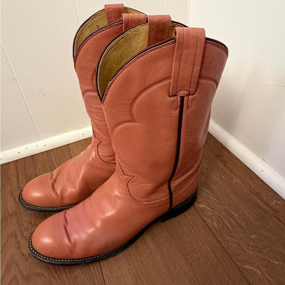 Tony Lama Dusty Rose Pink Fa27 4
