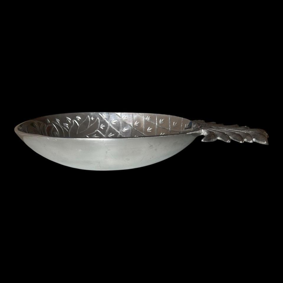 Pewter Pineapple Shaped Serving Bowl 3