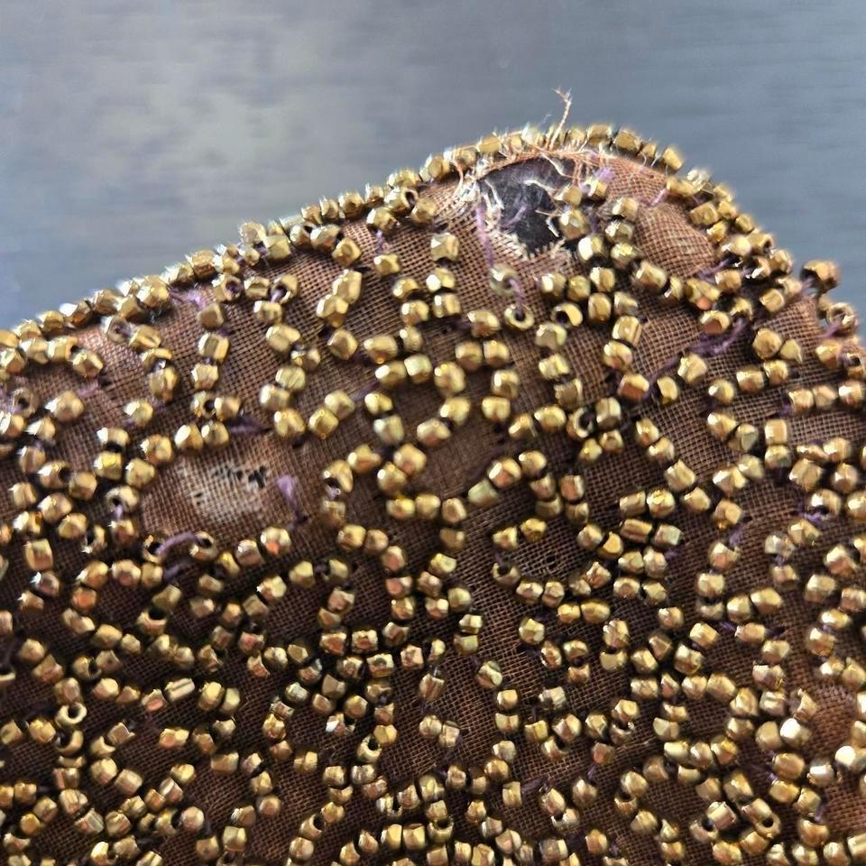 Vintage Beaded Purse Clutch A281 6