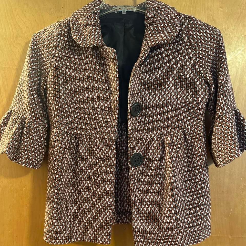 Brown White And Burnt Orange 8dc9 7