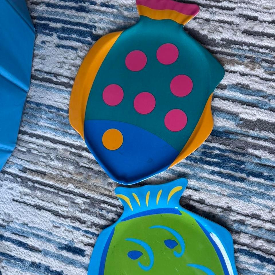 Fish Shaped Large Plates Kids 2