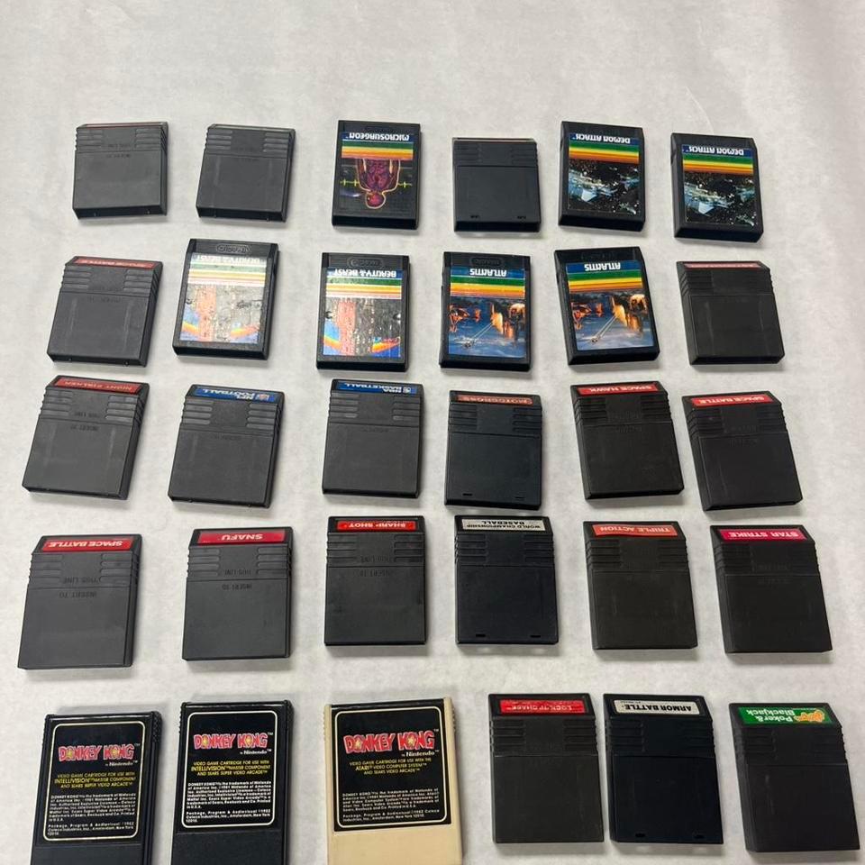 Mostly Intellivision Game Lot