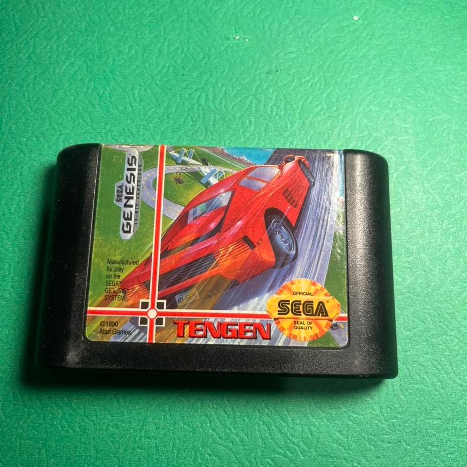 Hard Drivin Sega Genesis Vintage 8119