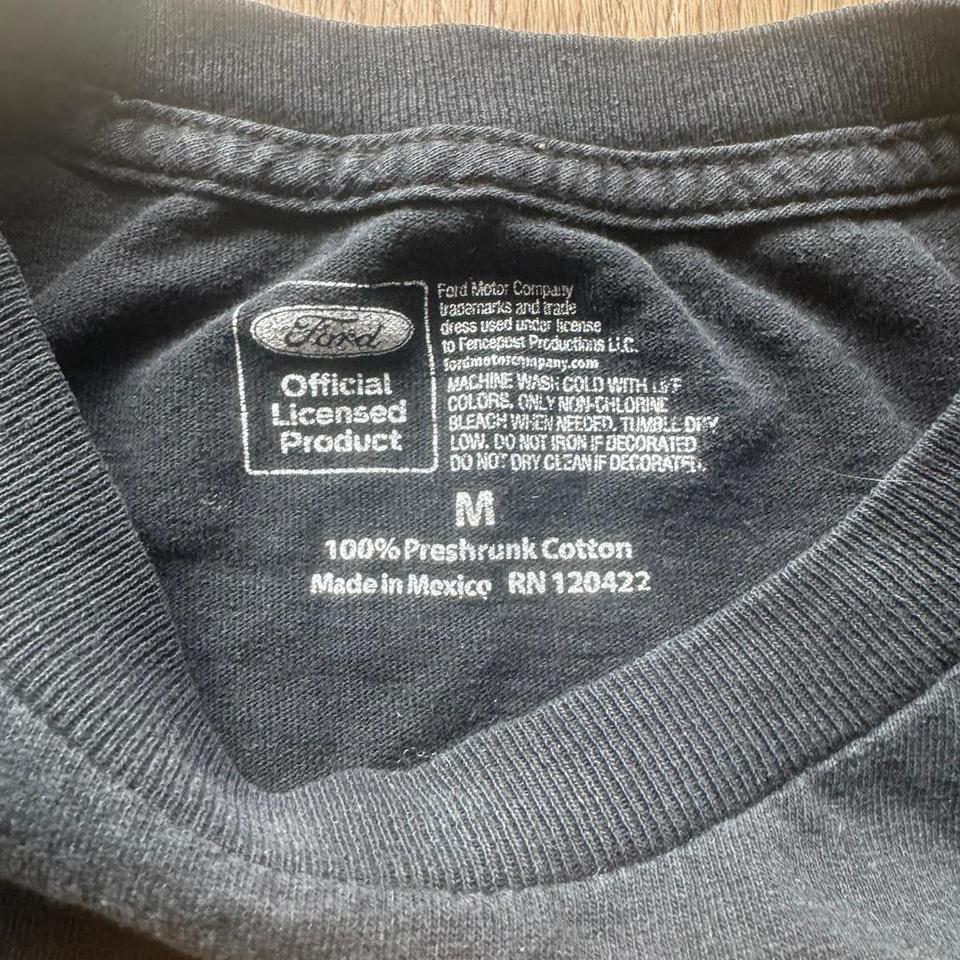Mustang Vintage Tee In Black Bdb8 3
