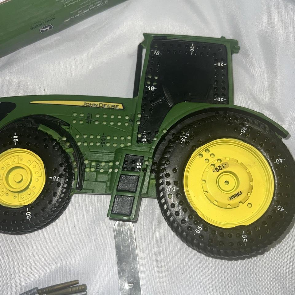 Wooden John Deere Cribbage Board 5