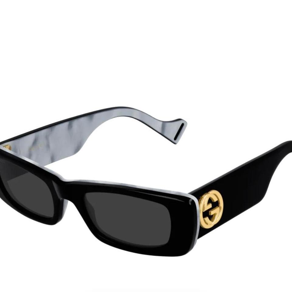 Gucci Black Sunglasses Gg0516s 001 Minor 05de