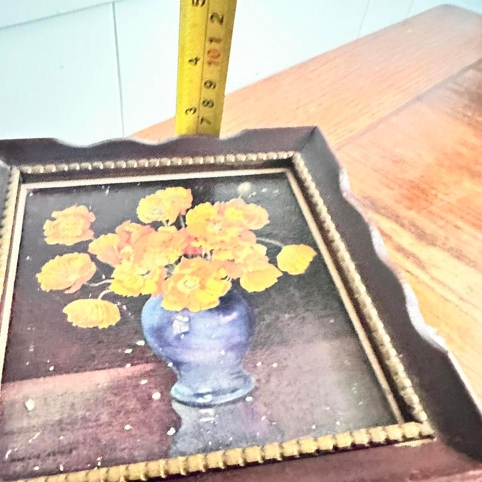 This Vintage Wood Mirrored Jewelry Ca5d 7