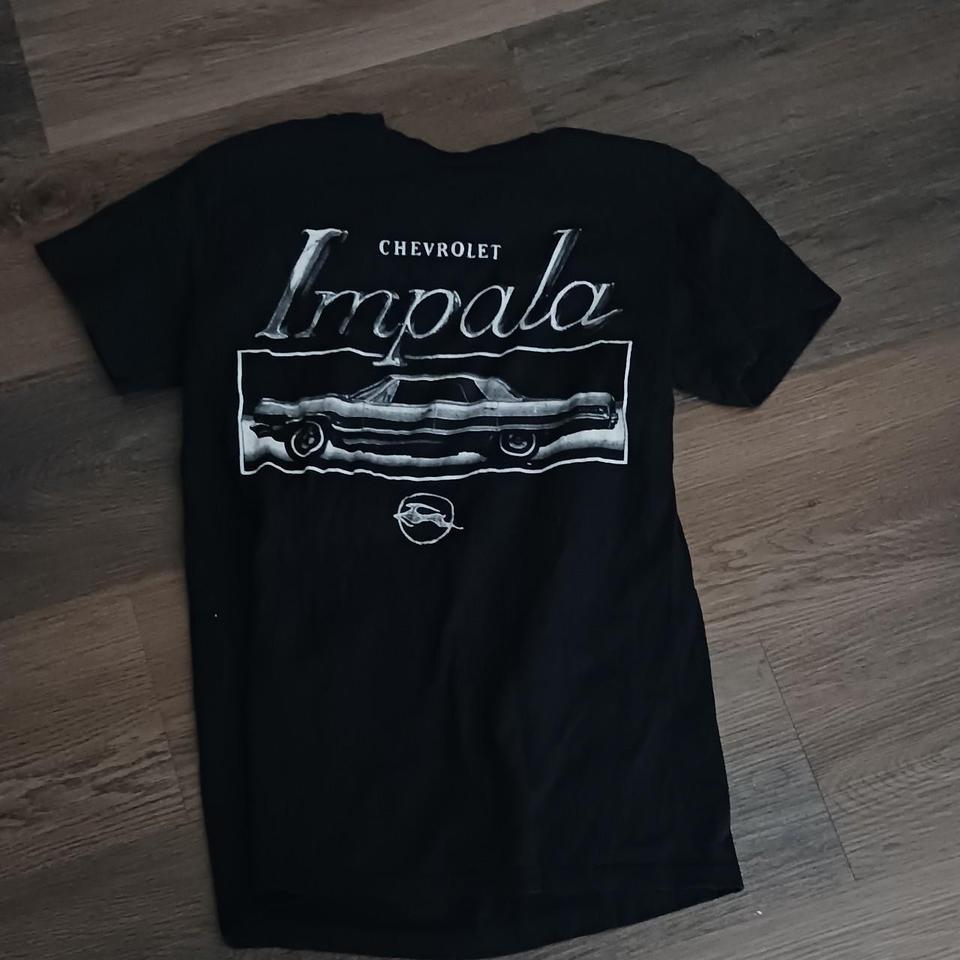 Black Chevrolet Impala T Shirt Sizes 9854