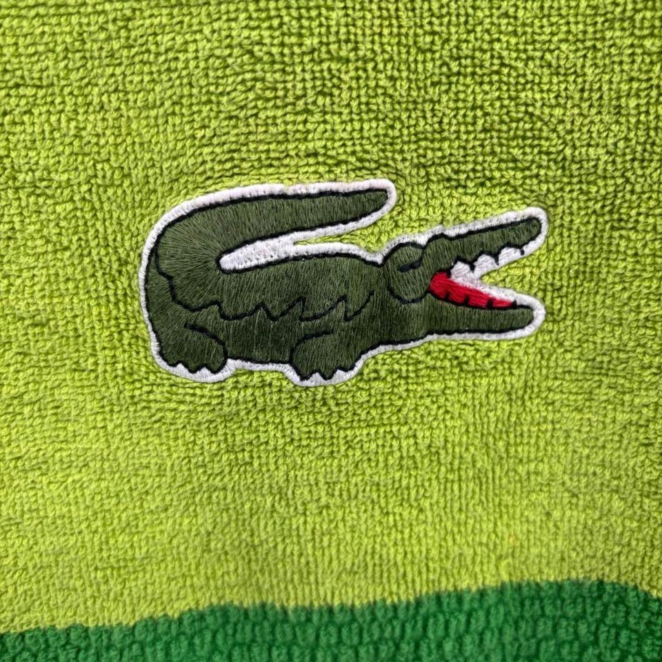 Lacoste Green Striped Cotton Beach 522e