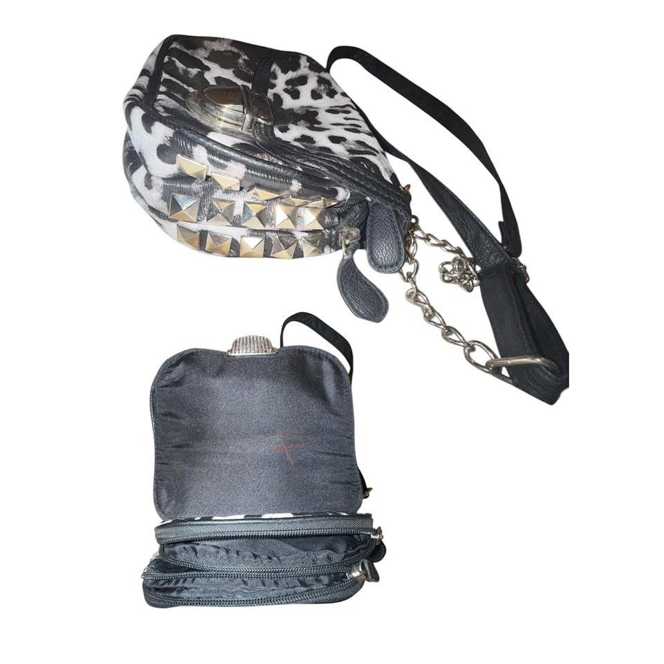 Mini Black White Leopard 8dfd 2