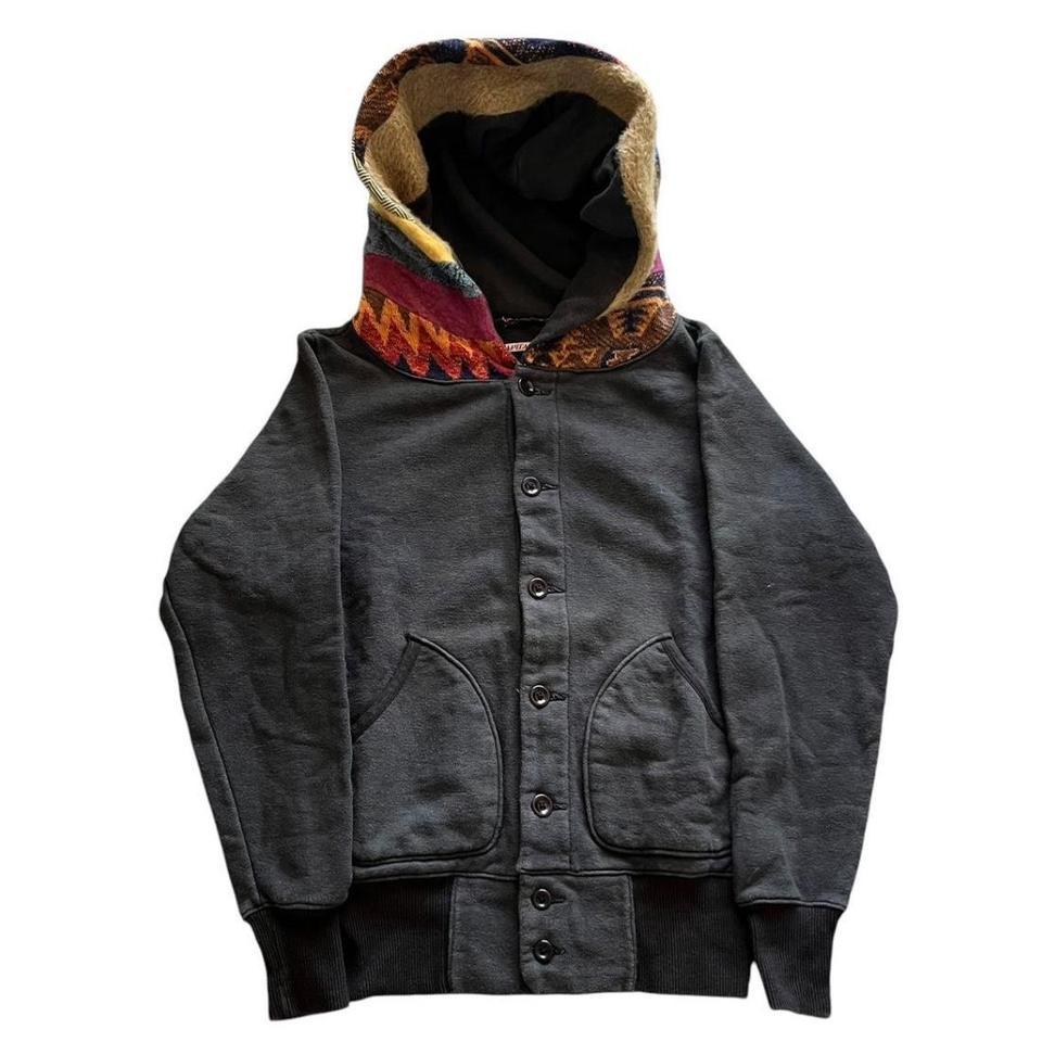 Kapital Weathering Hippie Patchwork Hoodie