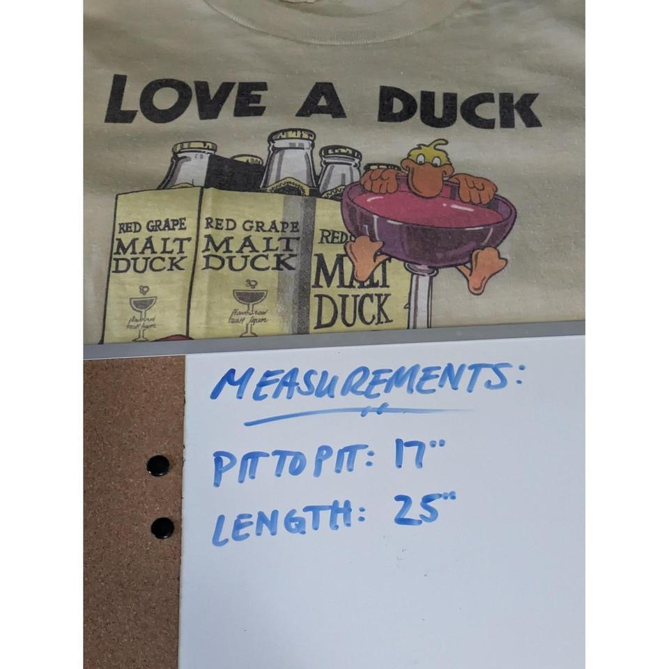 Vintage Malt Duck Shirt Womens Df81 8