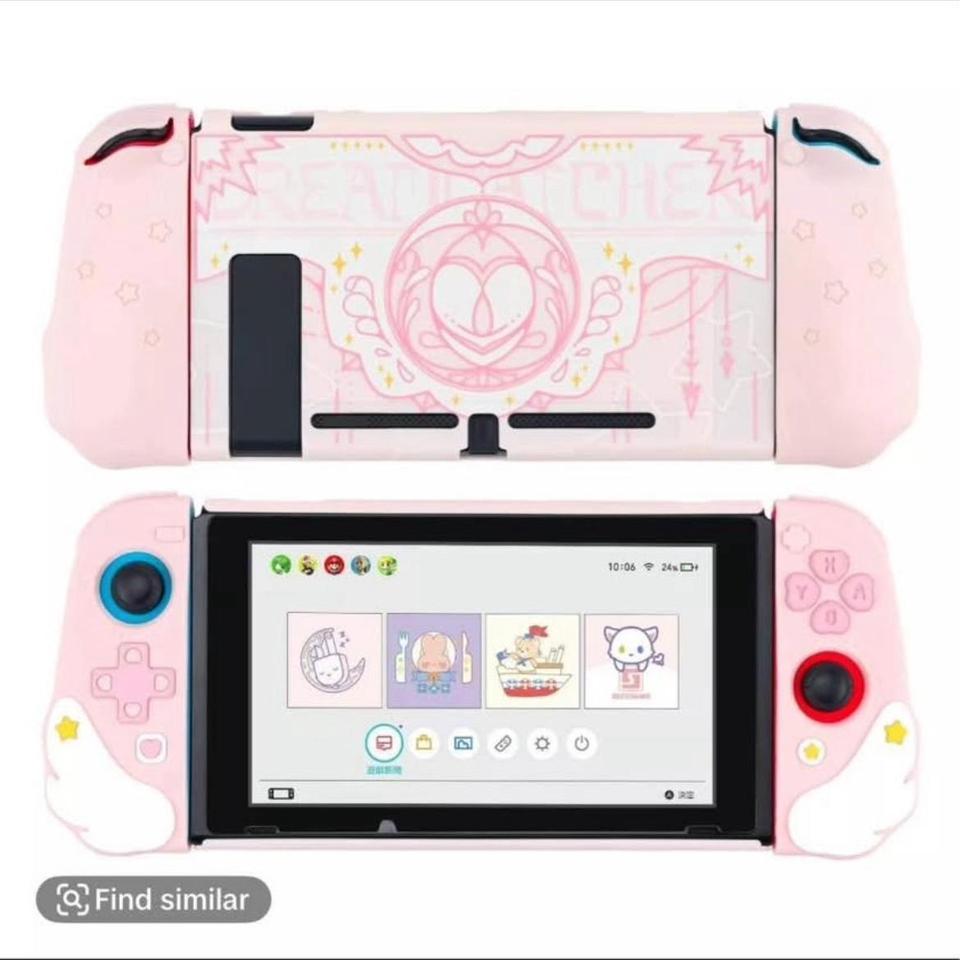 Pink Gaming Console Protective Case 3