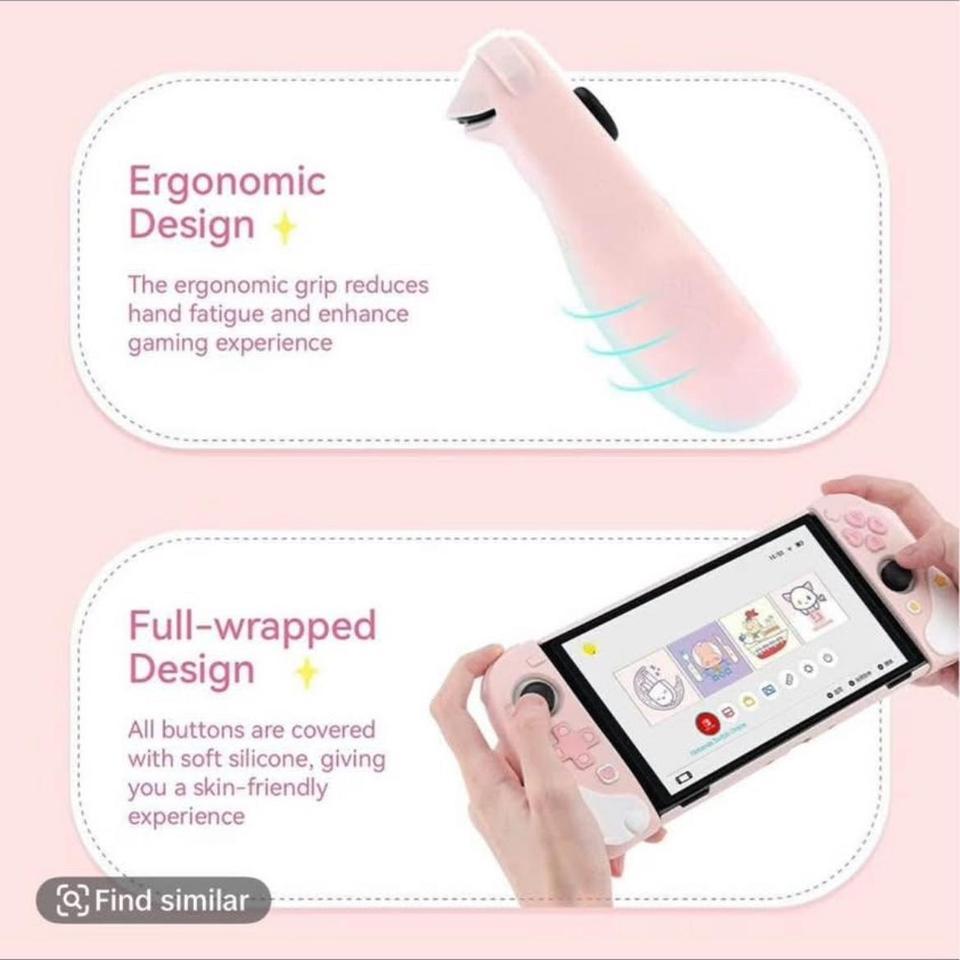 Pink Gaming Console Protective Case 2