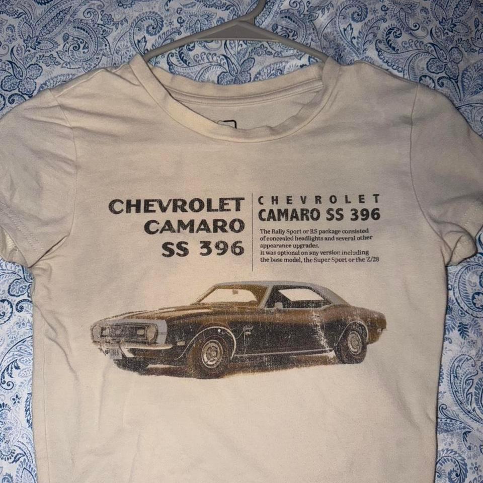 Cream Vintage Camaro Ss 396 83a3